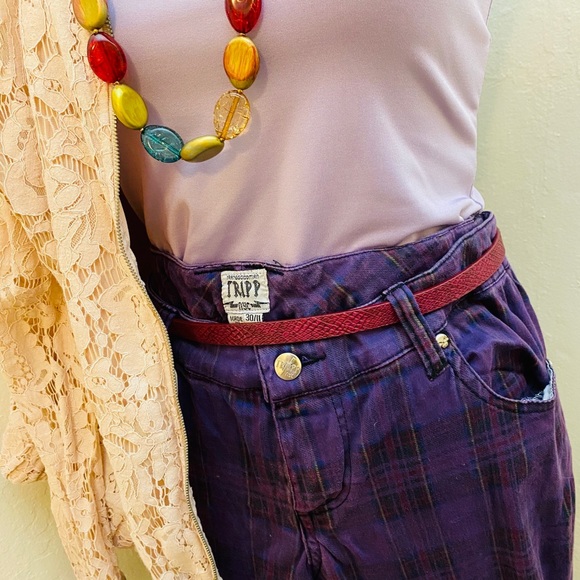 Puple & skull Urban Outfitters jeans - Picture 4 of 16